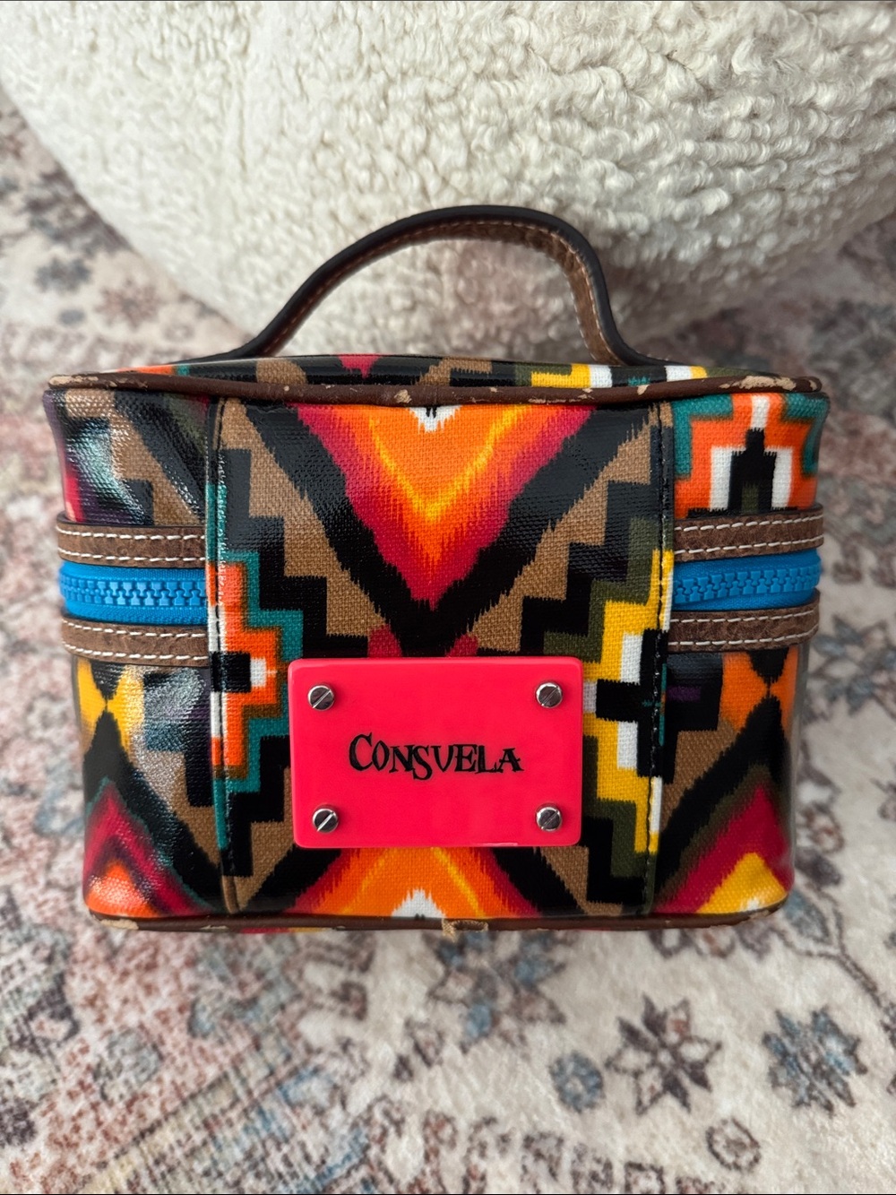 Consuela Sedona Mini Train Make-Up Case